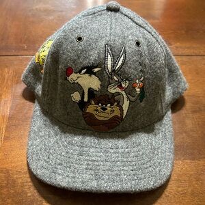 RARE Vintage Acme Clothing 1991 Looney Tunes TAZ  100% Wool Snapback
